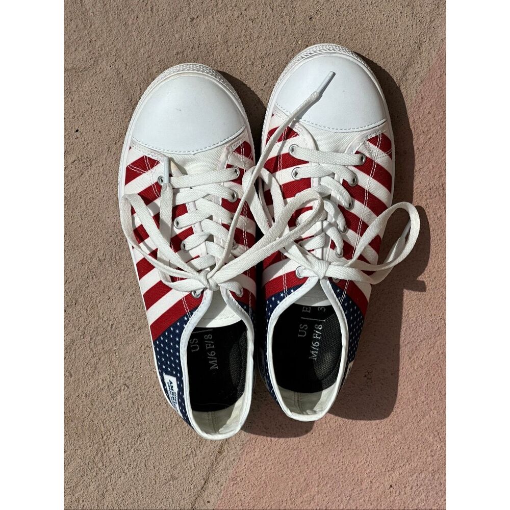 Make America Great Red, White Blue Stars and Stripes M-6, W-8 - Picture 9 of 9